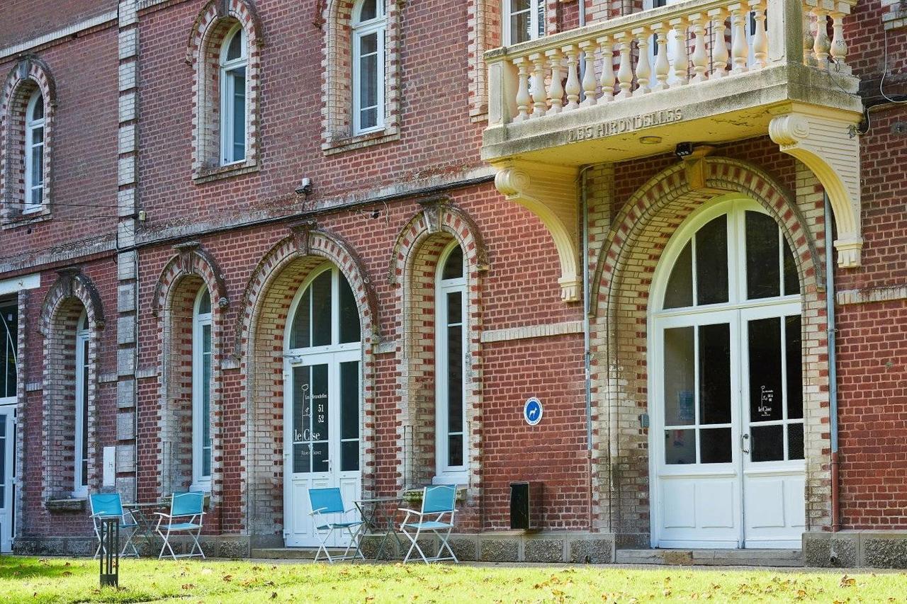 The Originals Hotel Le Cise Restaurant Chambres Et Suites Ault Exteriér fotografie
