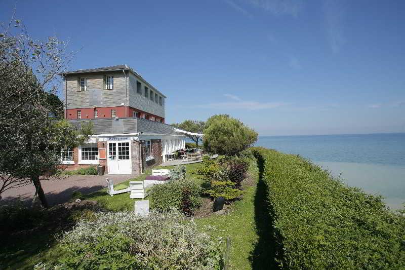 The Originals Hotel Le Cise Restaurant Chambres Et Suites Ault Exteriér fotografie